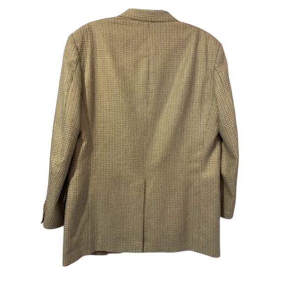 Oak Creek Lanifico Del Michelacci 42 L Brown Tweed Wool Silk Sport Coat Mens - Picture 2 of 9